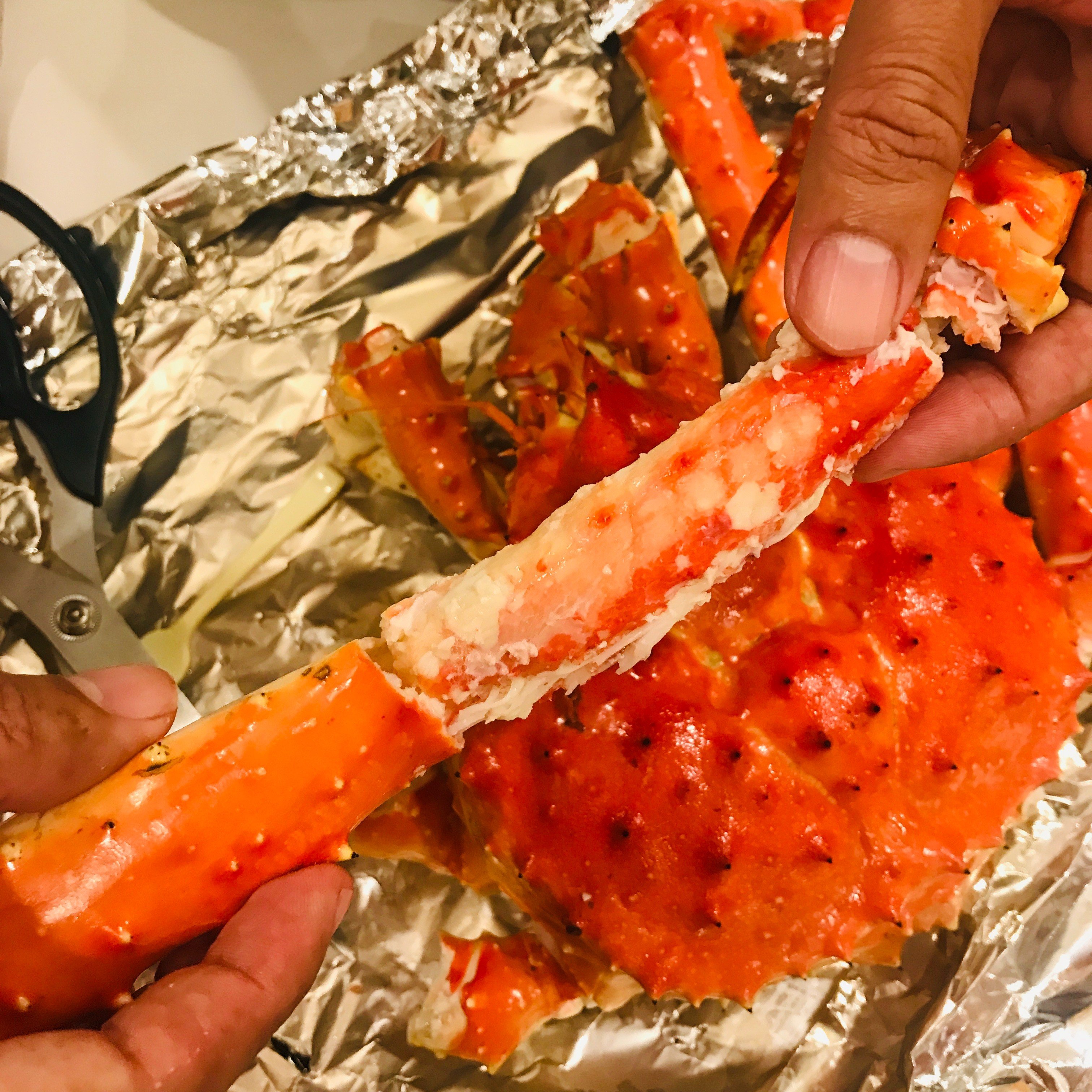 Chân king crab cực tươi ngon