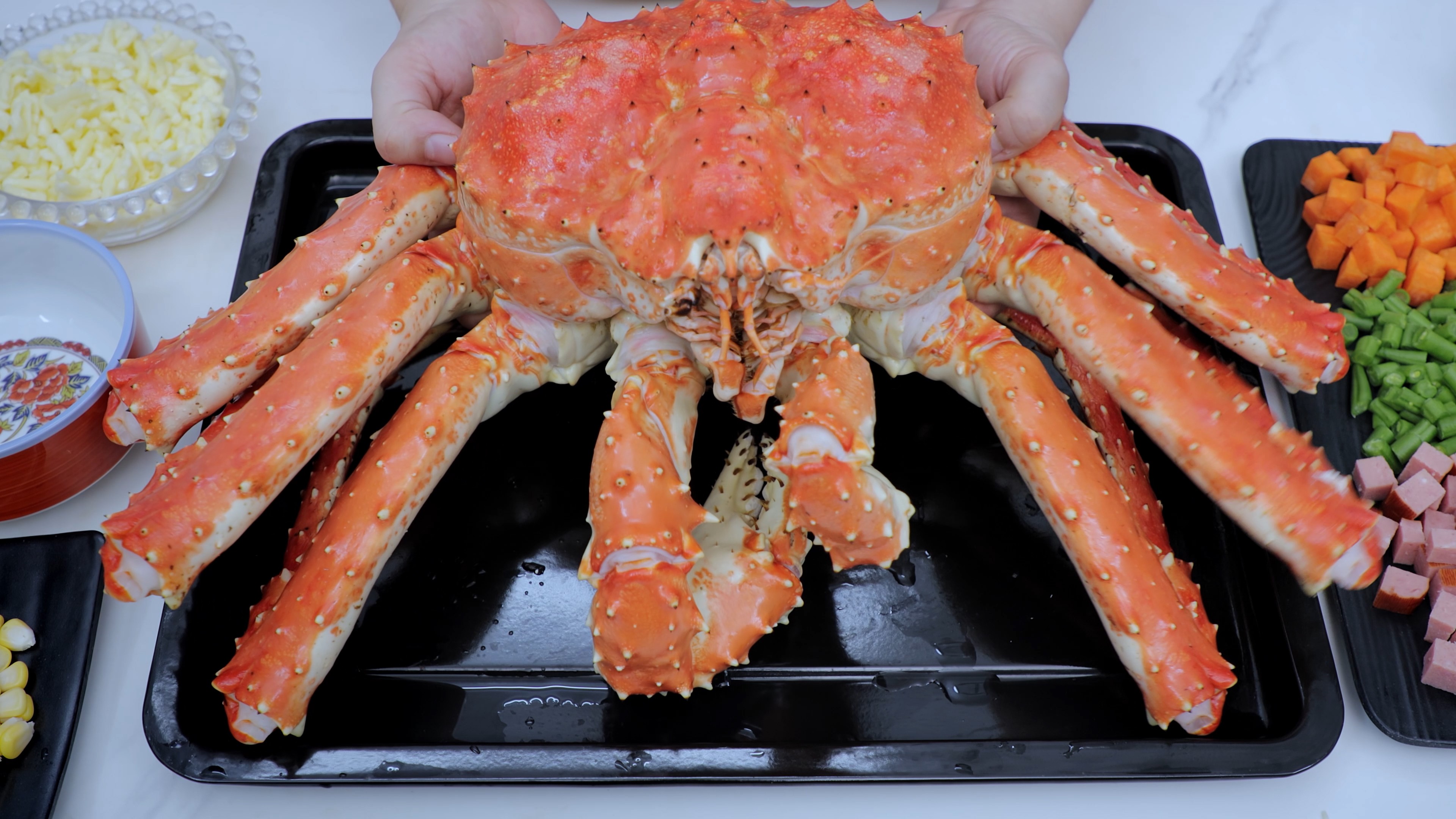 King crab hấp cực ngon