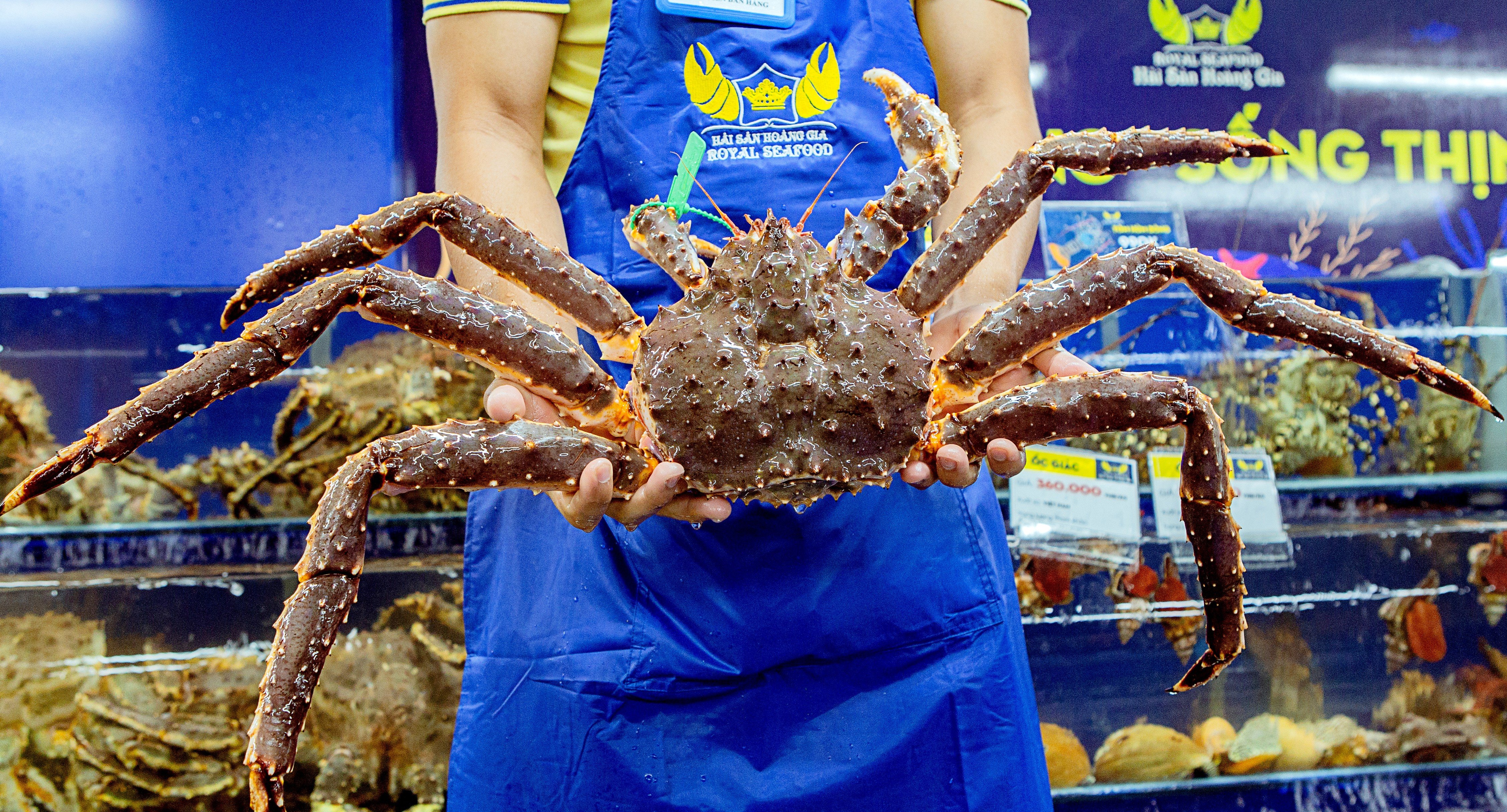 King crab tươi sống chất lượng tại Hoàng Gia