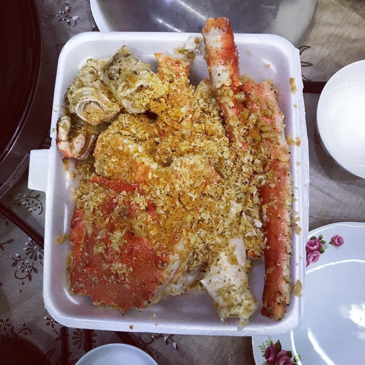King crab chấy tỏi siêu ngon