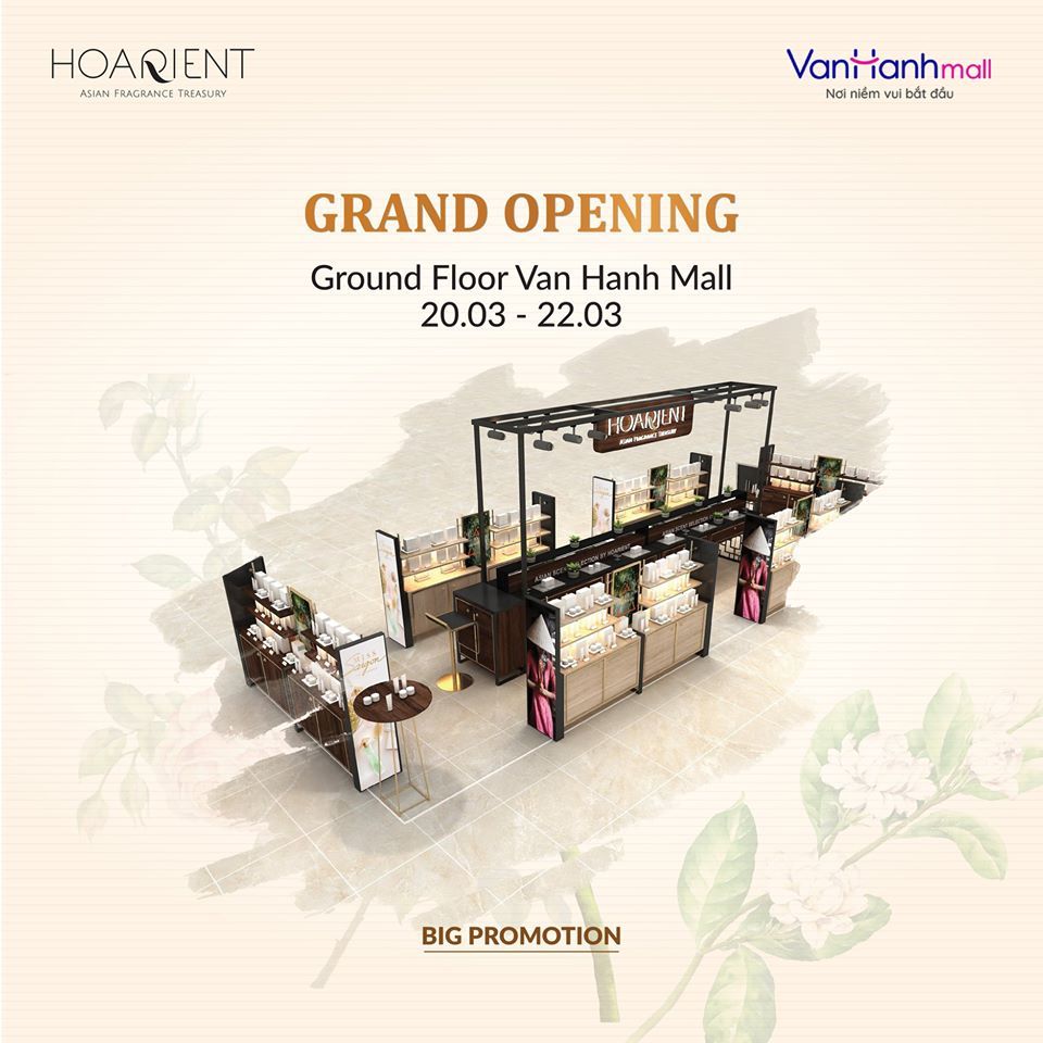 HOARIENT IS COMING UP TO VAN HANH MALL!