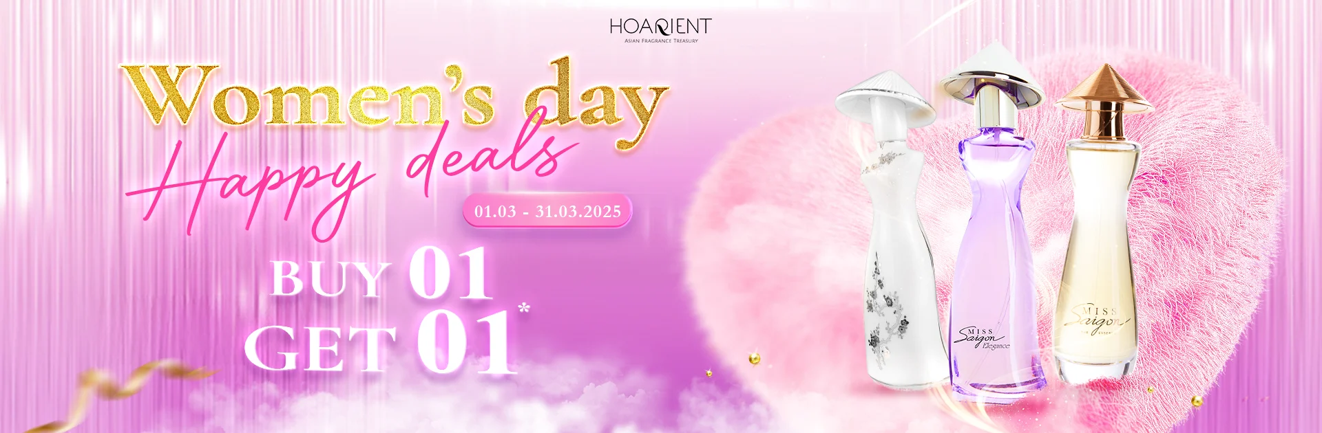 Ưu đãi từ 01.03 – 31.03.2025