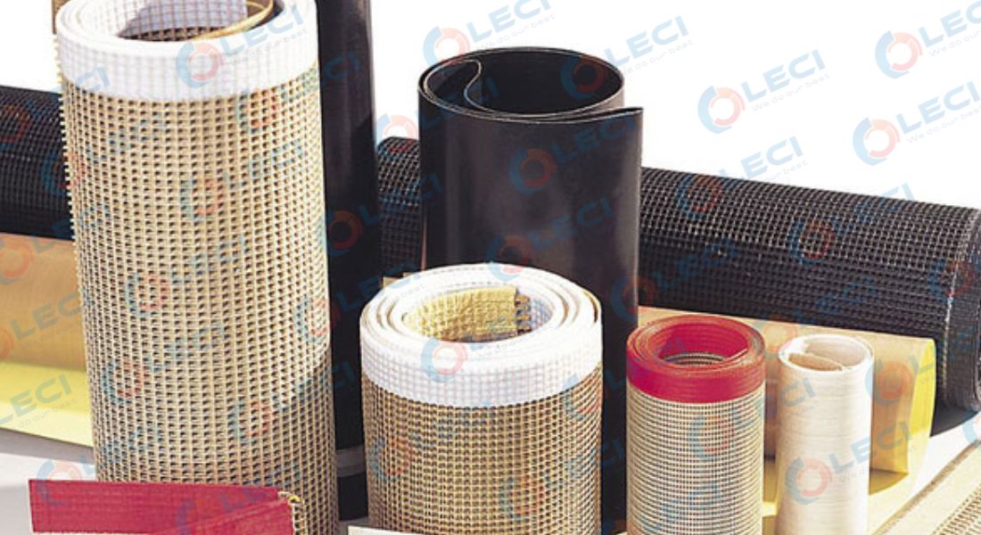 Các loại băng tải máy sấy UV chịu nhiệt thông dụng