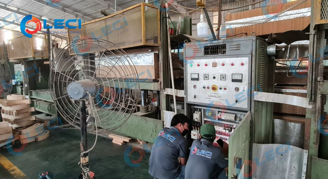 Dịch vụ sửa máy uốn cong gỗ, sửa máy ép cong gỗ chuyên nghiệp