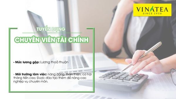 TUYỂN DỤNG CHUYÊN VIÊN TÀI CHÍNH – KẾ TOÁN ( Tháng 09/2021 )