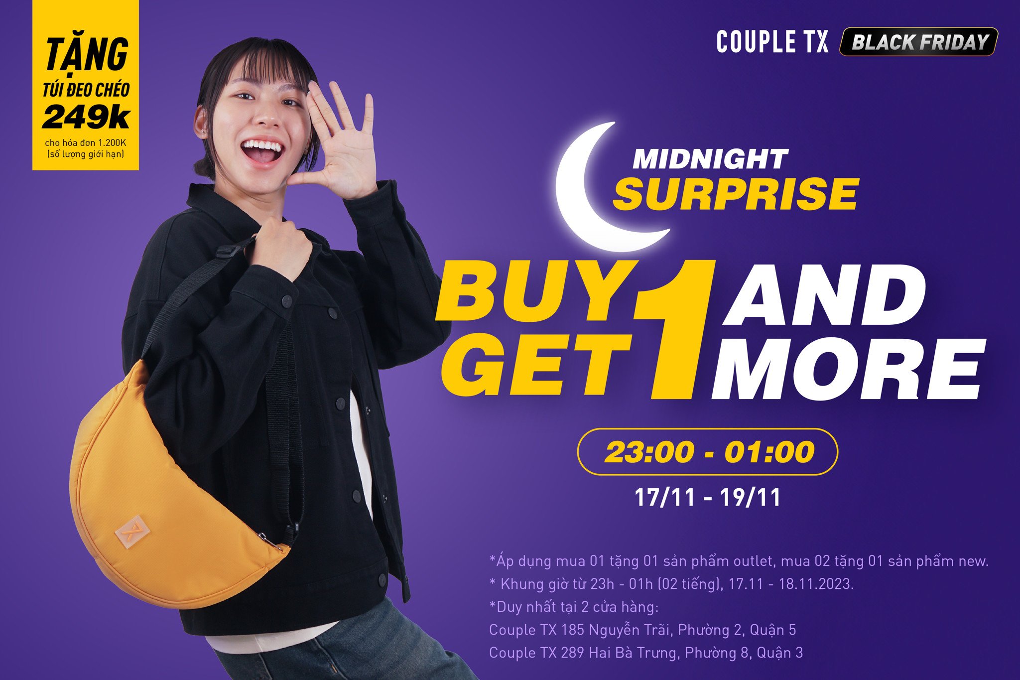 BLACK FRIDAY 2023 | MIDNIGHT SURPRISE - BUY 1 GET 1 AND MORE