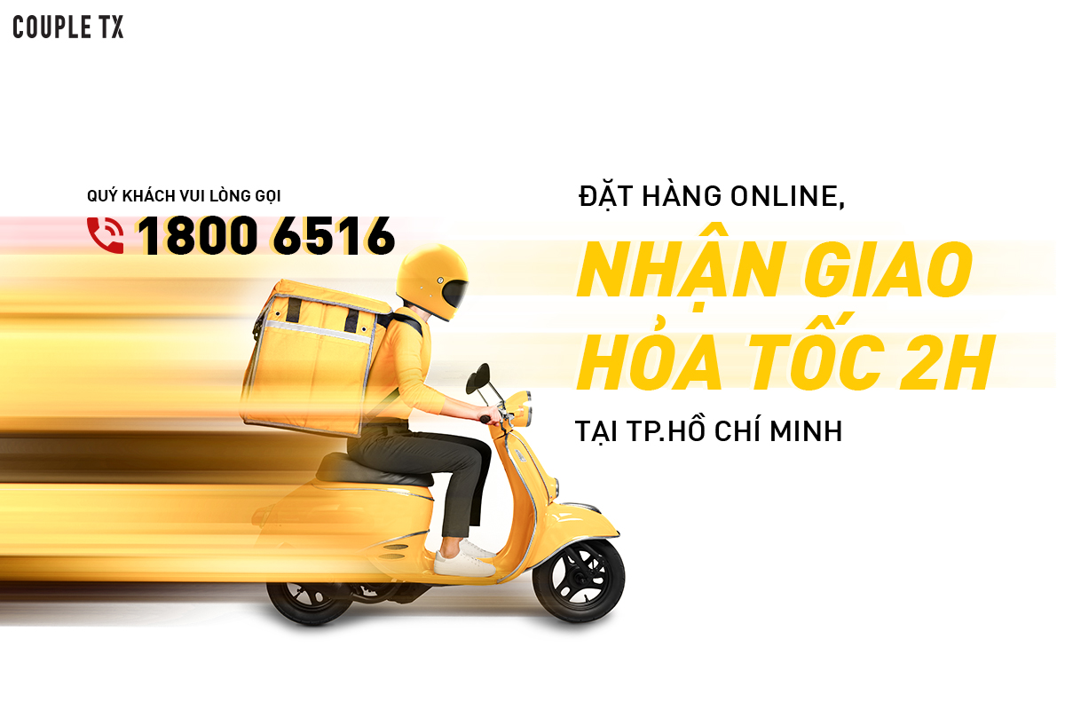 COUPLE TX NHẬN GIAO NHANH HỎA TỐC 2H