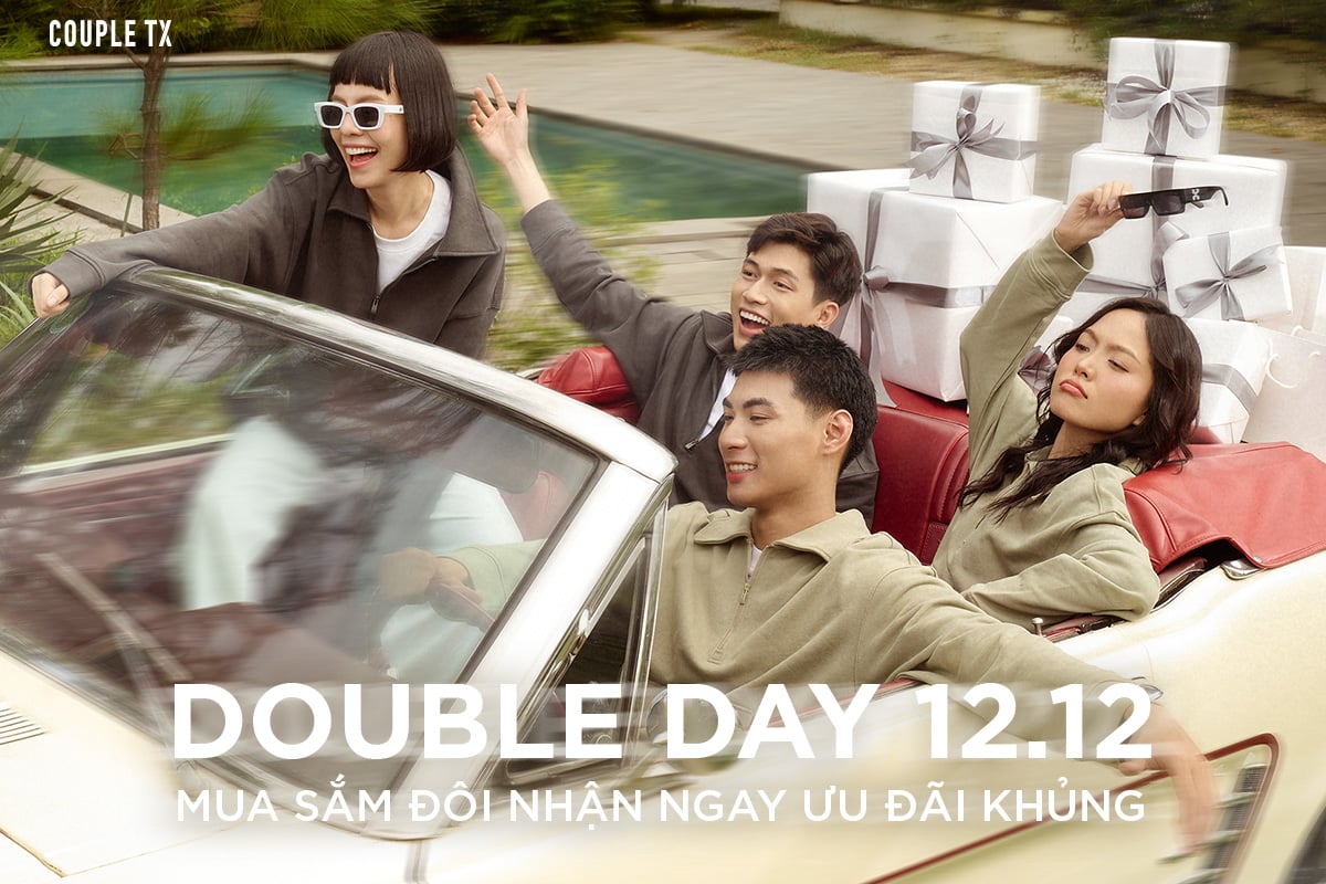 DOUBLE DAY 12.12 - MUA SẮM ĐÔI NHẬN NGAY ƯU ĐÃI KHỦNG