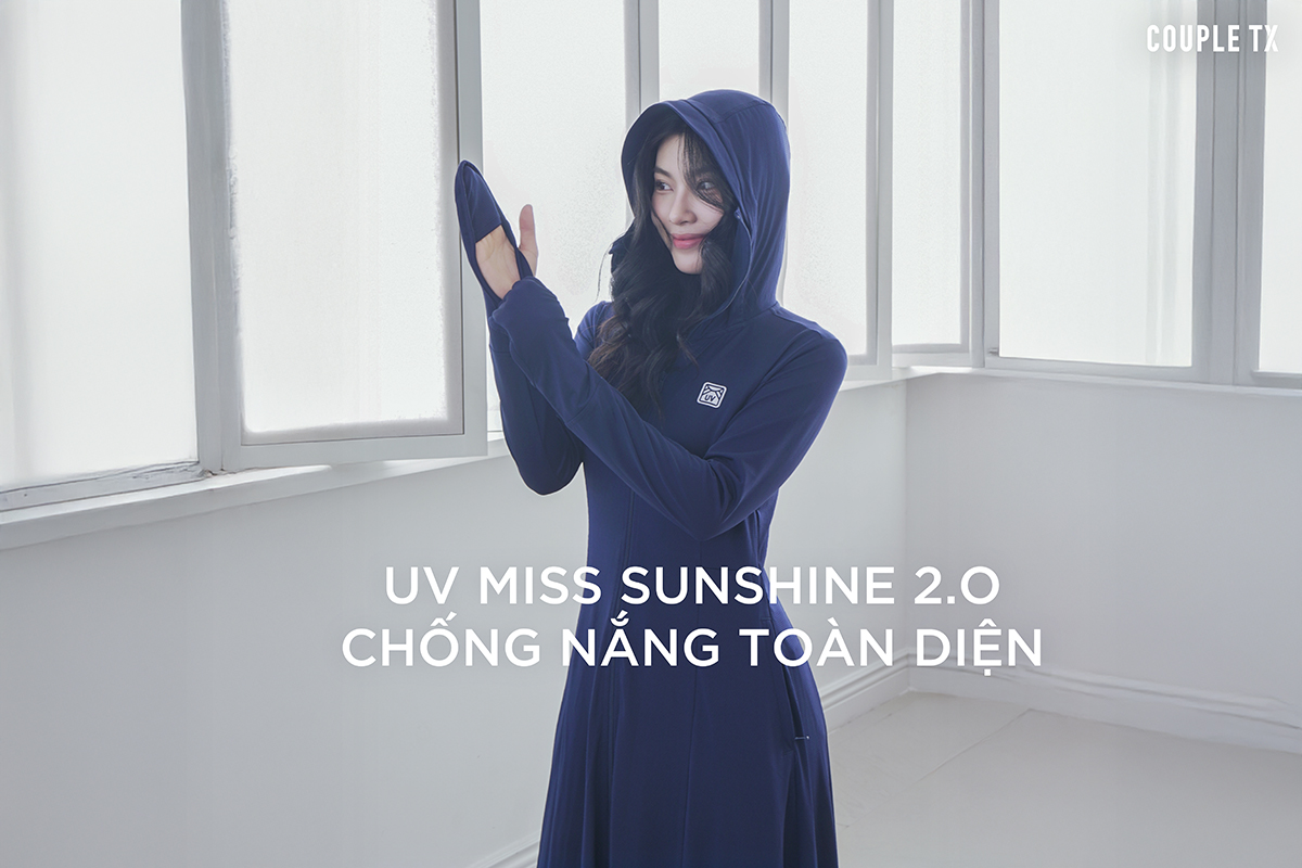 ÁO KHOÁC THUN UV MISS SUNSHINE 2.O - BẢO VỆ LÀN DA, NÂNG NIU PHONG CÁCH