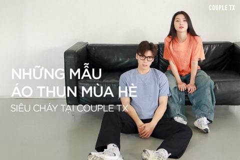 NHỮNG MẪU ÁO THUN MÙA HÈ SIÊU CHÁY TẠI COUPLE TX