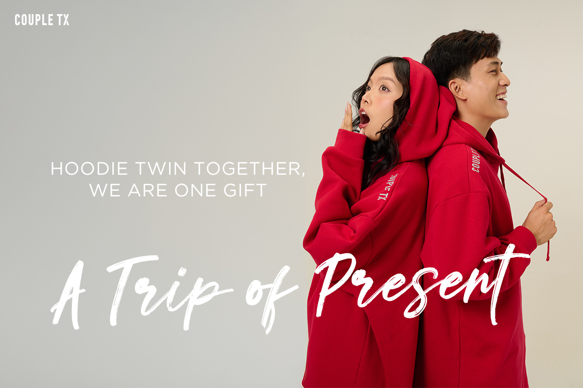 A TRIP OF PRESENT - HOODIE TWIN TOGETHER, WE ARE ONE GIFT