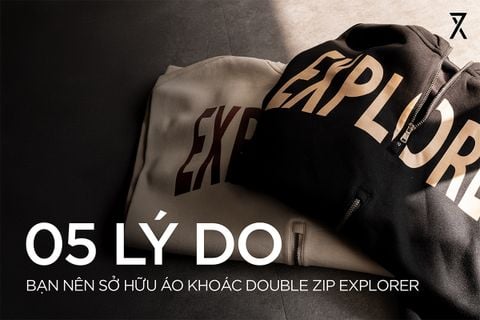 TOP 5 LÝ DO BẠN NÊN SỞ HỮU ÁO KHOÁC DOUBLE ZIP EXPLORER CỦA COUPLE TX