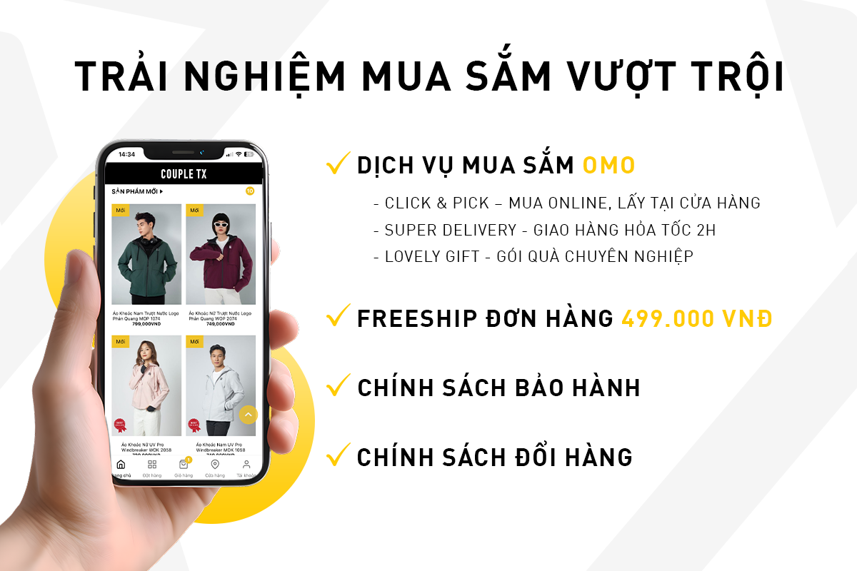 TRẢI NGHIỆM MUA SẮM VƯỢT TRỘI