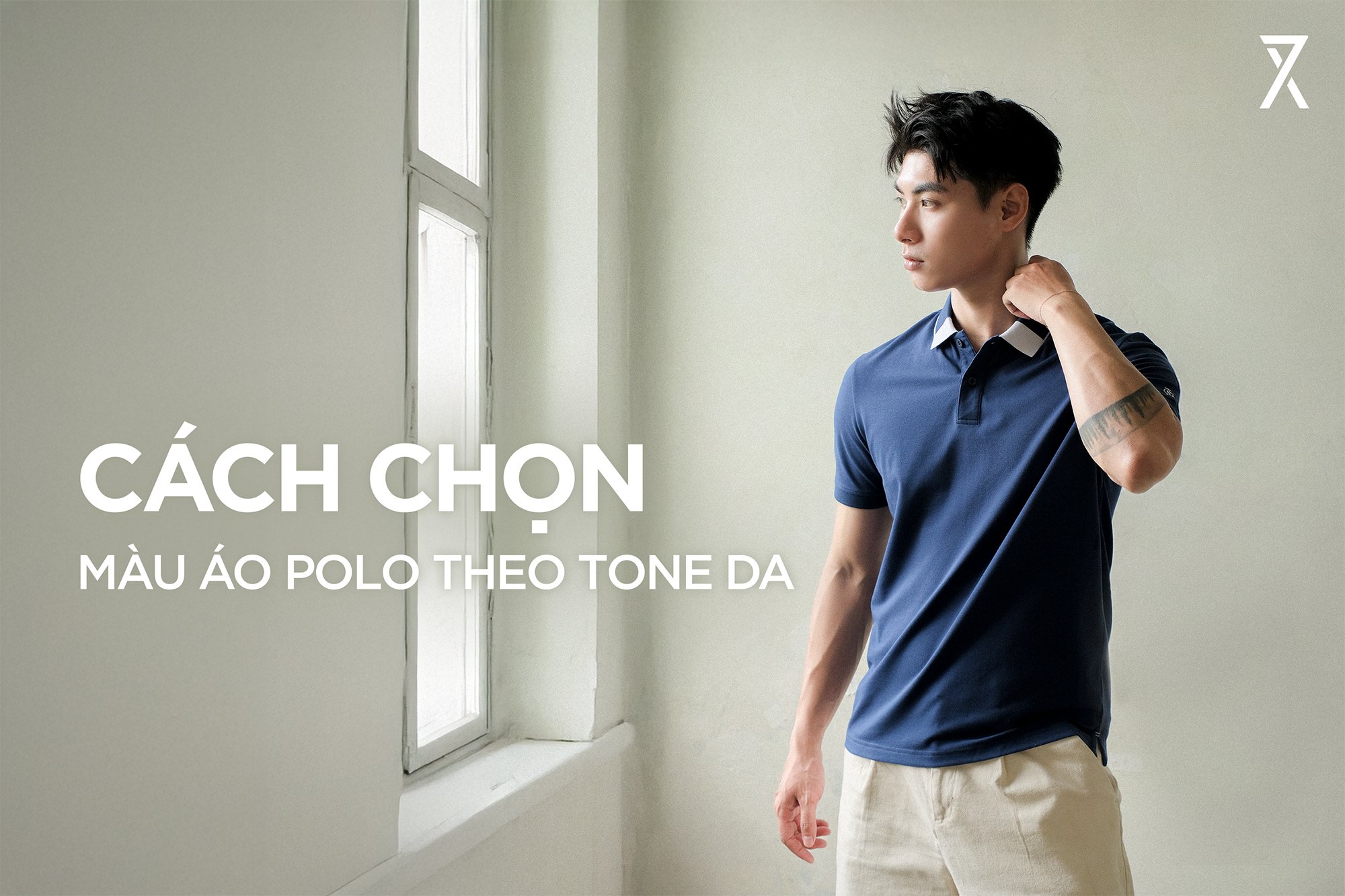 CÁCH CHỌN MÀU ÁO POLO THEO TONE DA