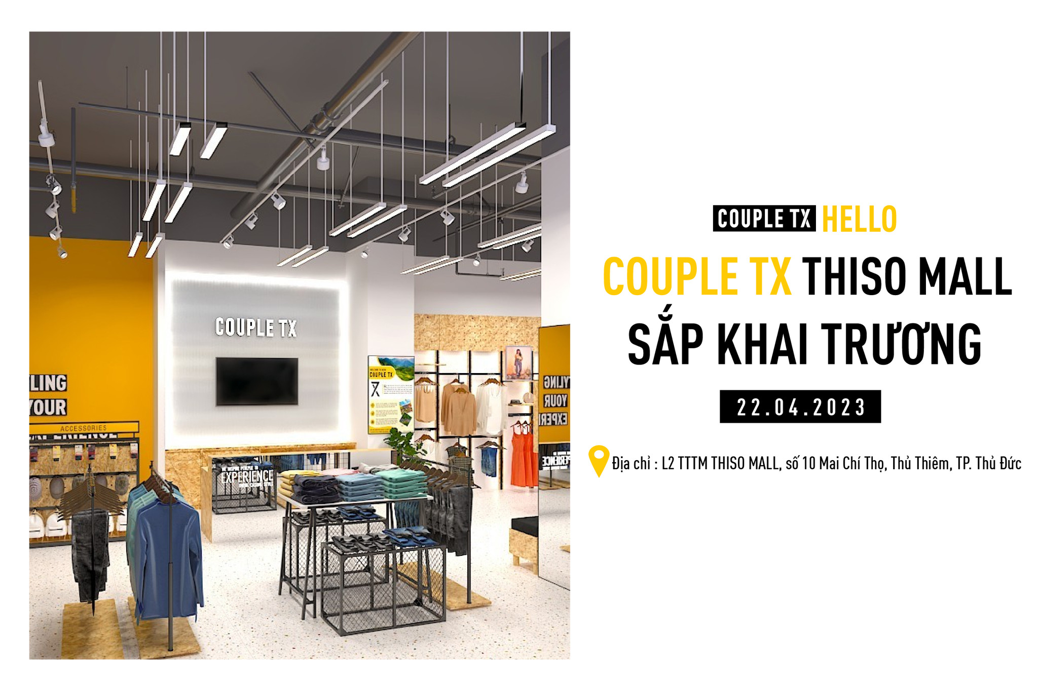 [GRAND OPENING] COUPLE TX THISO MALL