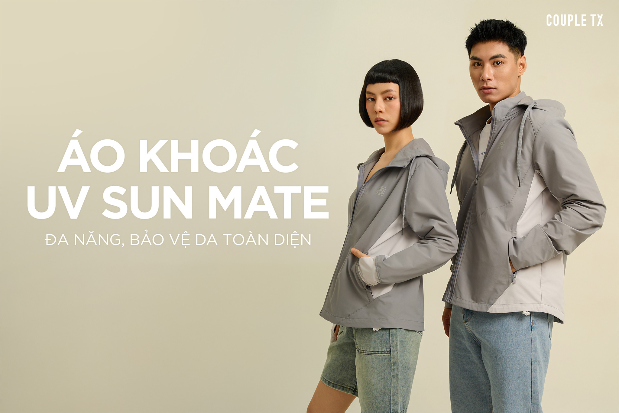 ÁO KHOÁC UV SUN MATE - ĐA NĂNG, BẢO VỆ DA TOÀN DIỆN