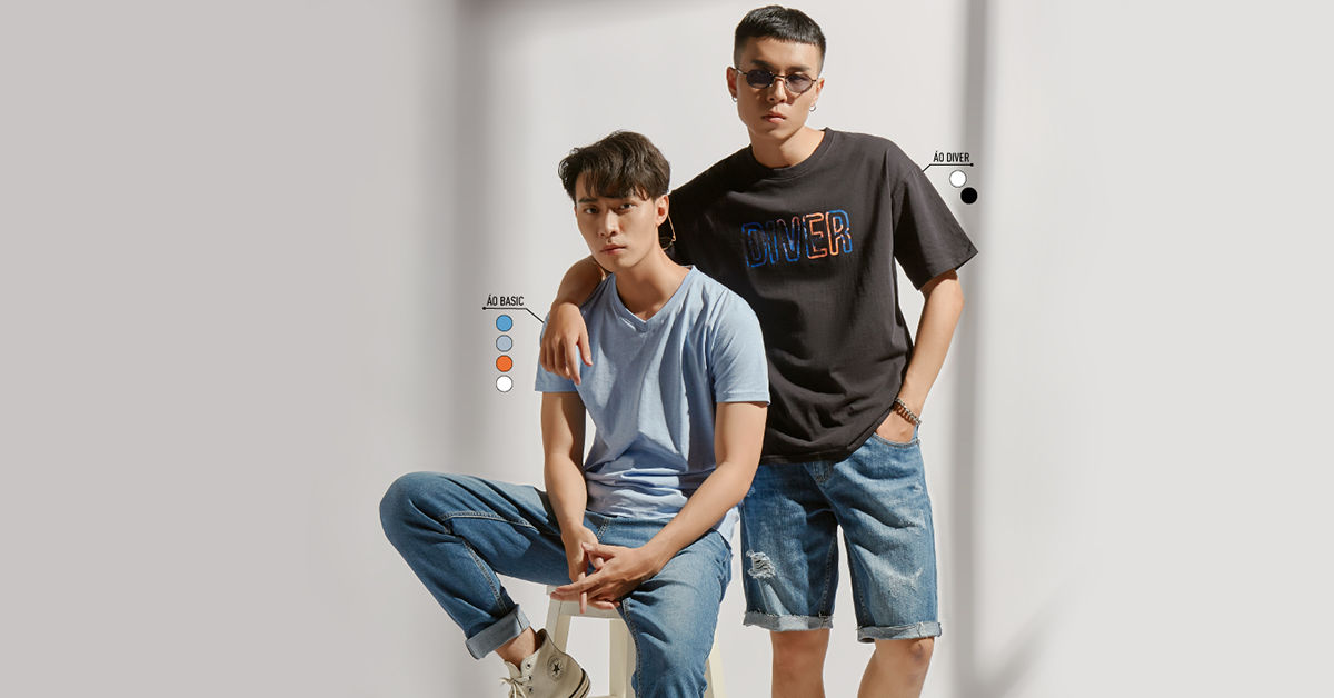 Sản phẩm sale - áo nam
