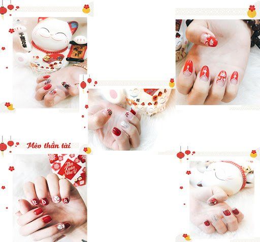 Top Mẫu Nail Tết Hot 2024 Cho Chị Em Làm Đẹp Đón Tết - XÓM NAIL SÀI GÒN  VIỆT NAM