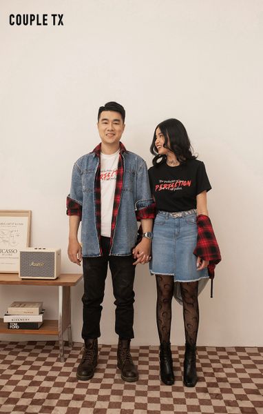 Đồ đôi nam nữ đẹp Set Váy nữ sơ mi nam đôi Hàn Quốc | Shopee Việt Nam