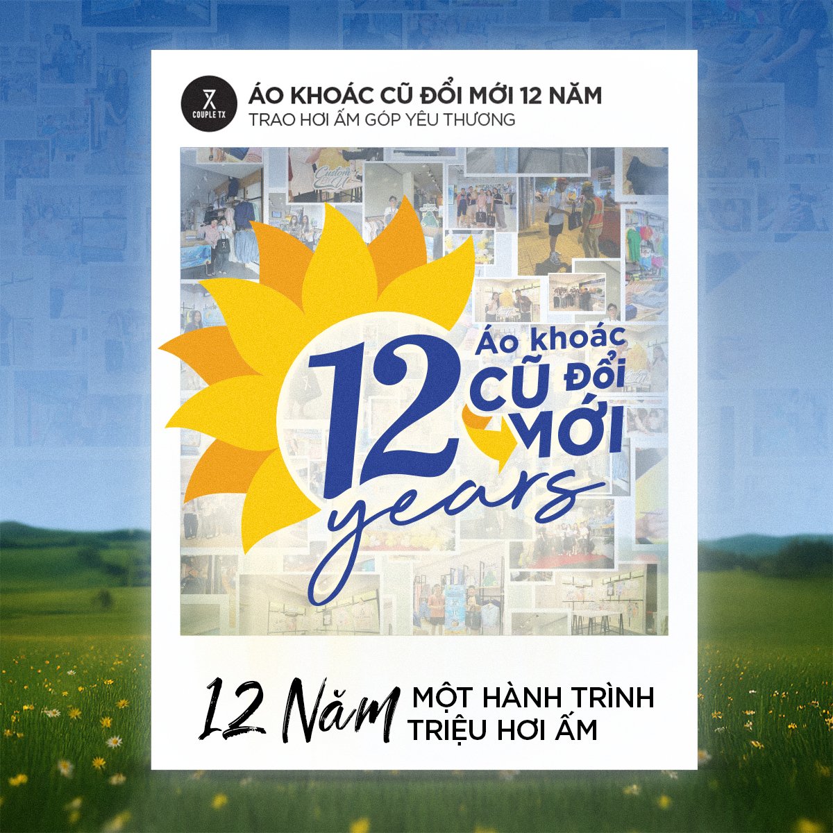 ÁO KHOÁC CŨ ĐỔI MỚI 12 NĂM<BR> TRAO HƠI ẤM GÓP YÊU THƯƠNG