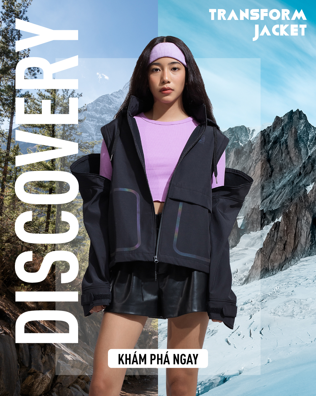 Giới thiệu về TRANSFORM JACKET DISCOVERY
