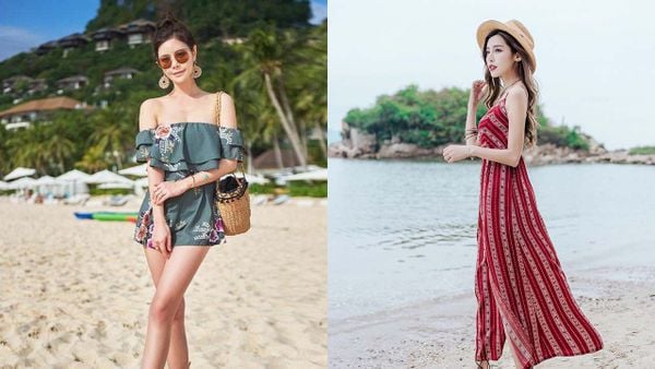 xả hàng lẻ size) - Váy maxi đi biển hở lưng dáng ngắn cho nữ | Shopee Việt  Nam