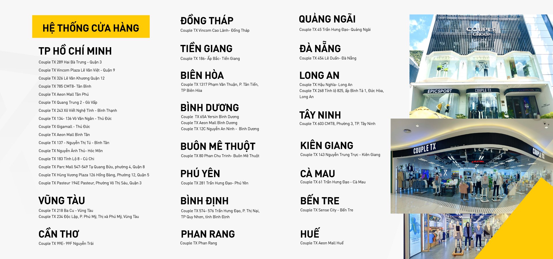 Hệ thống cửa hàng
