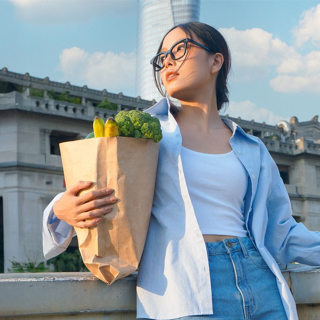 thời trang bền vững cùng chất liệu xanh
