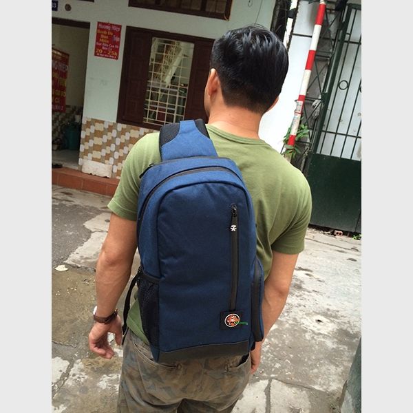 balo máy ảnh 1 quay roady case màu xanh navi