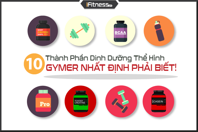 Top 10 thanh phan dinh duong danh cho gymer tai ifitness.vn