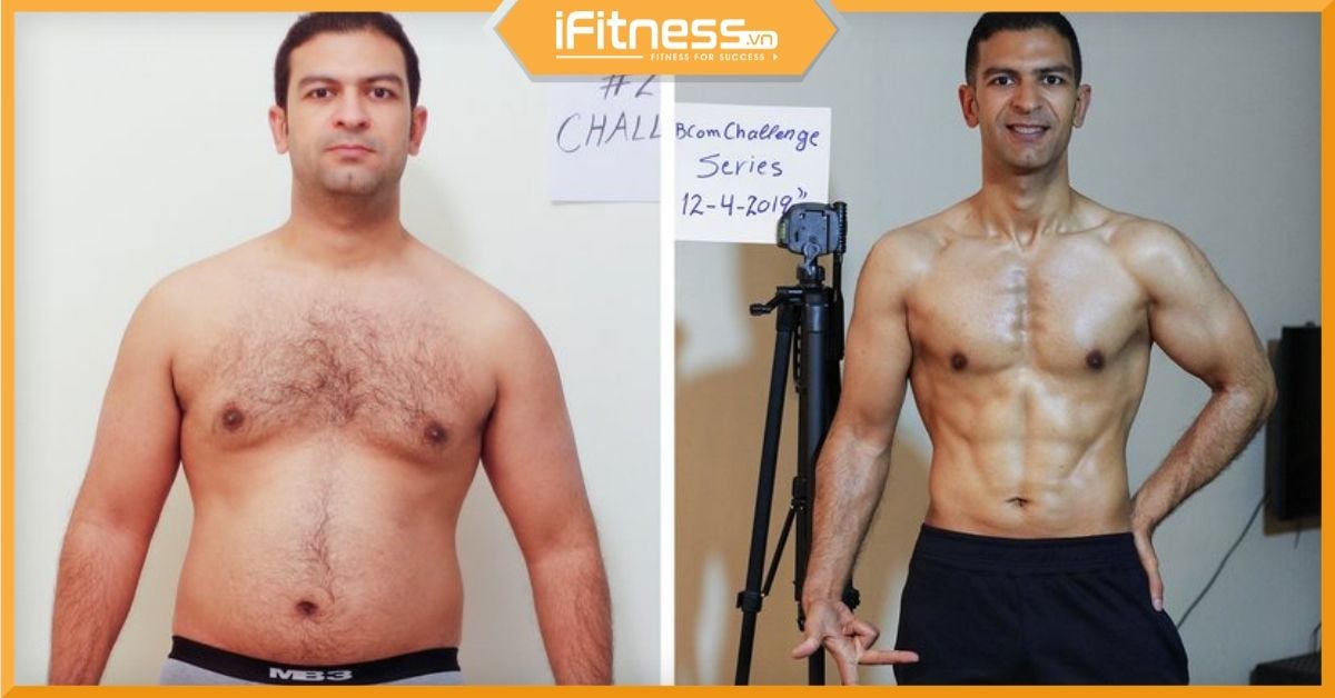 Mostafa Yousri: Hành trình giảm 34kg và 18% mỡ cơ thể nhờ tập Gym