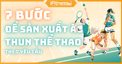 7 bước để có ngay áo thun thể thao đồng phục theo yêu cầu
