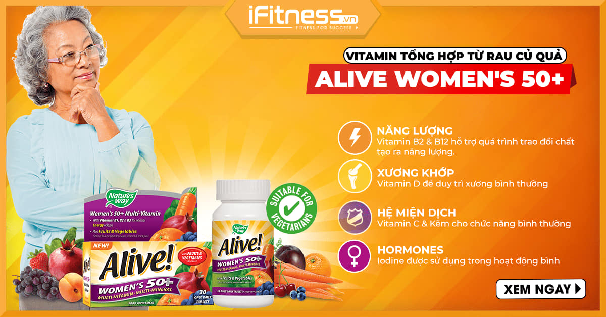 Alive! Women's 50+ High Potency Multi-Vitamin