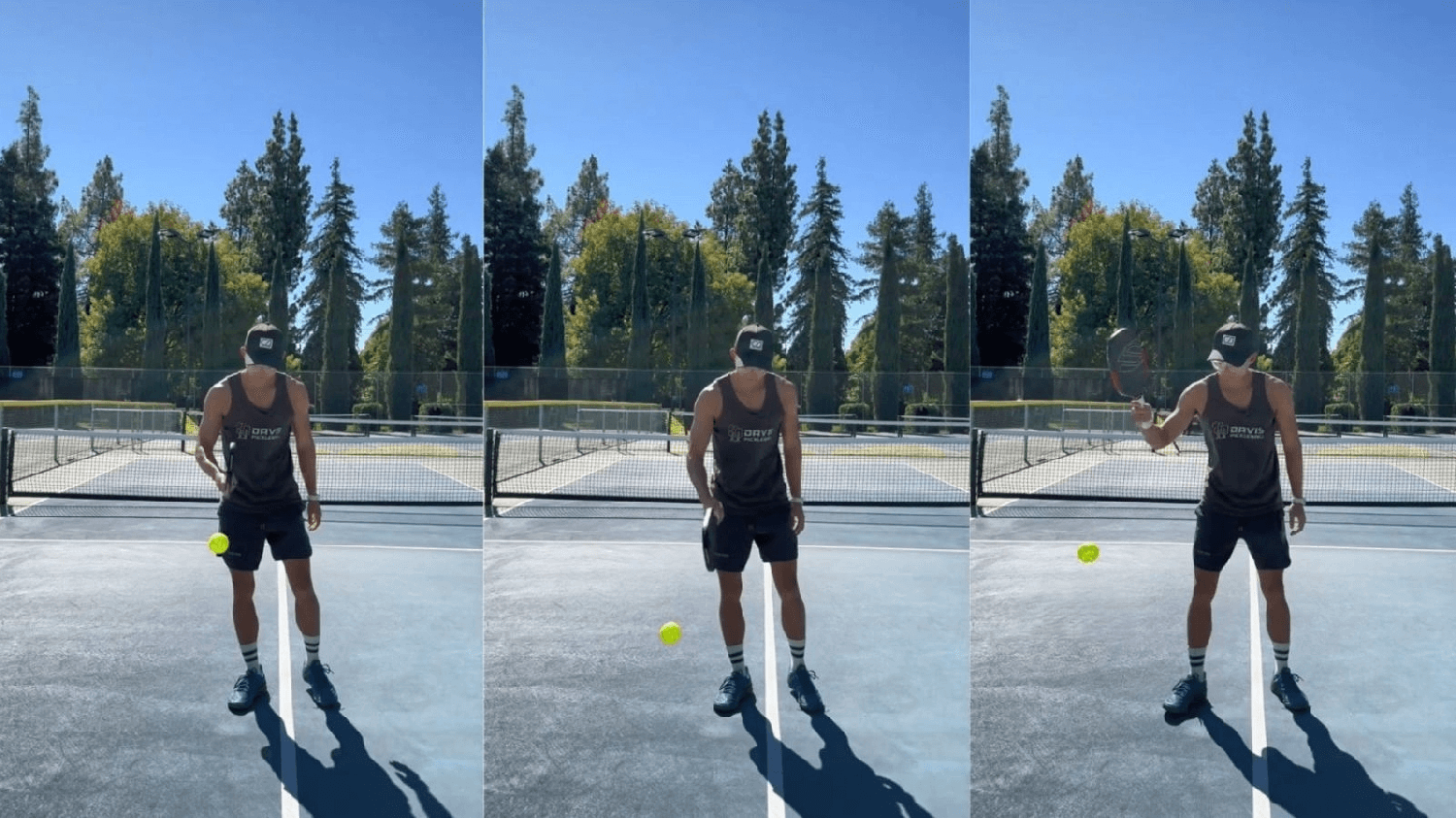 2. Bài tập bổ trợ Pickleball Karate chop