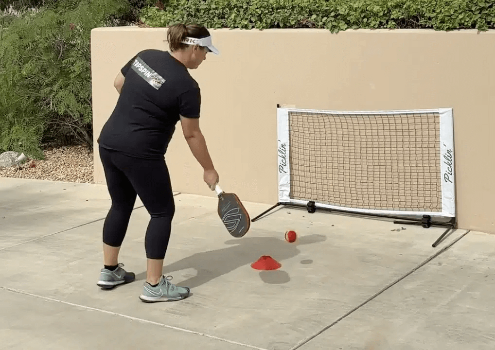 3. Bài tập bổ trợ Pickleball -  Wall rally