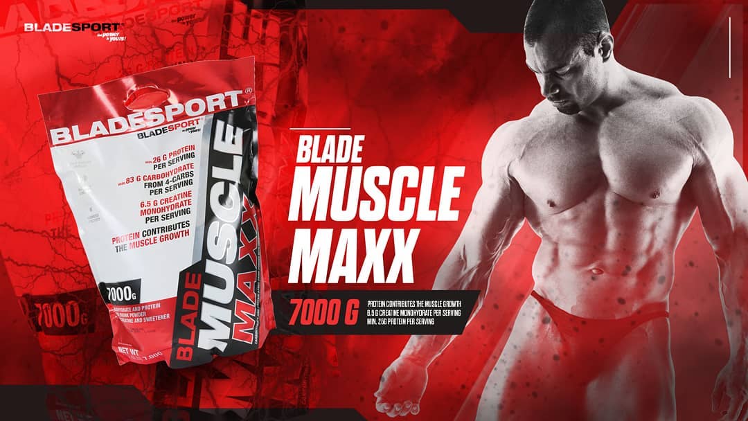 Sữa Tăng Cân Blade Sport - BLADE Muscle Maxx 7000g
