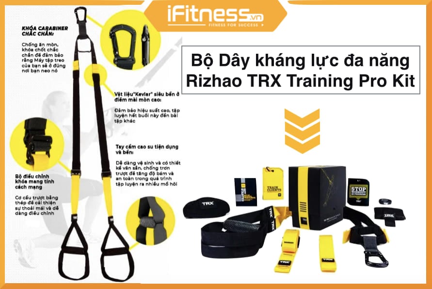bo day khang luc rizhao trx training pro kit