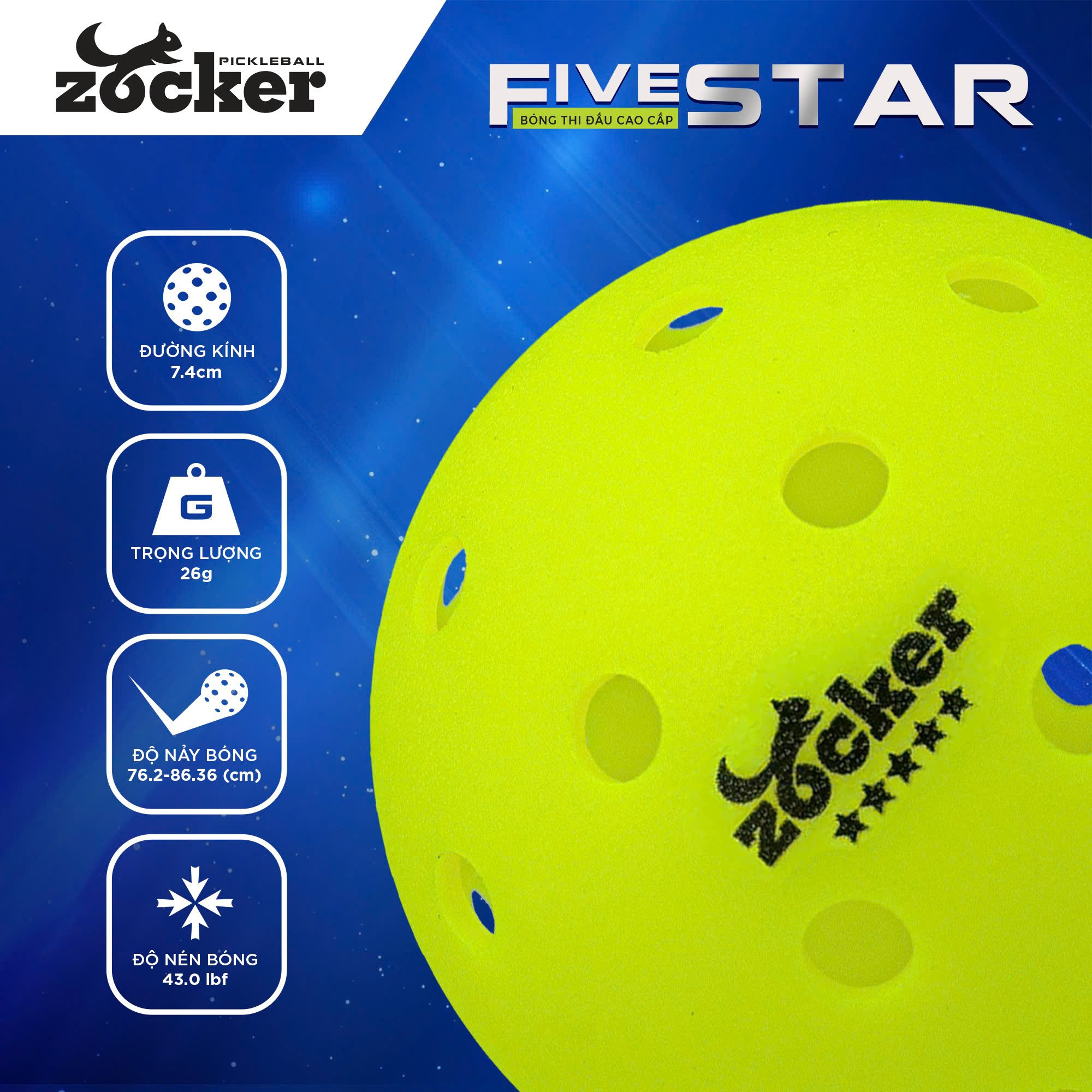 bong pickleball Zocker