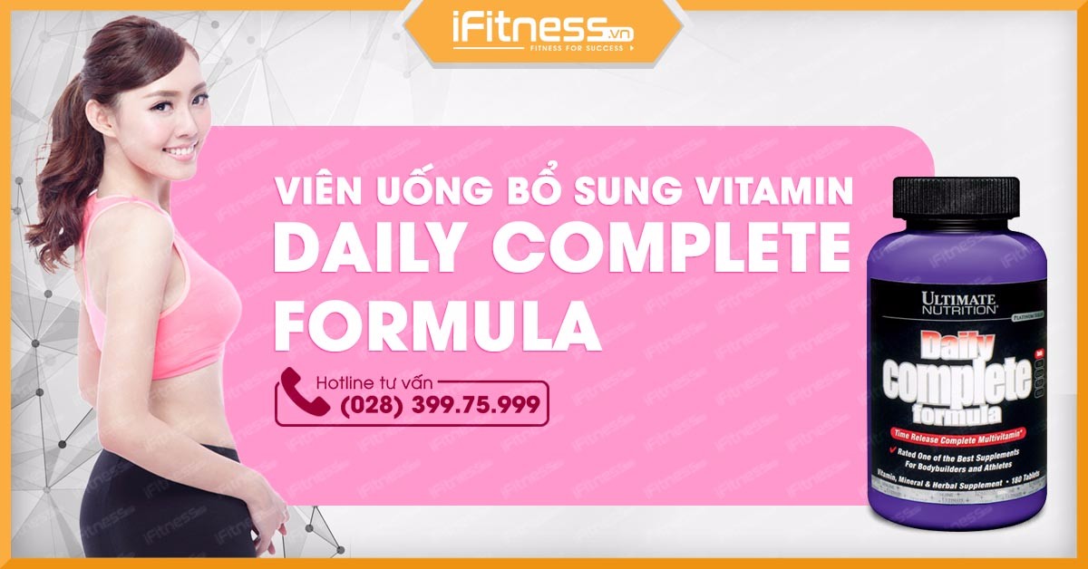 Viên Uống Bổ Sung Vitamin Daily Complete Formula Ultimate Nutrition
