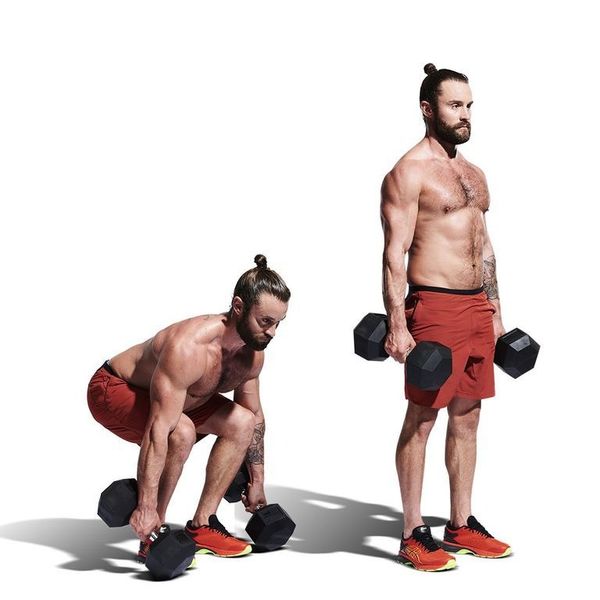 4. Dumbbell Deadlift x 10-15