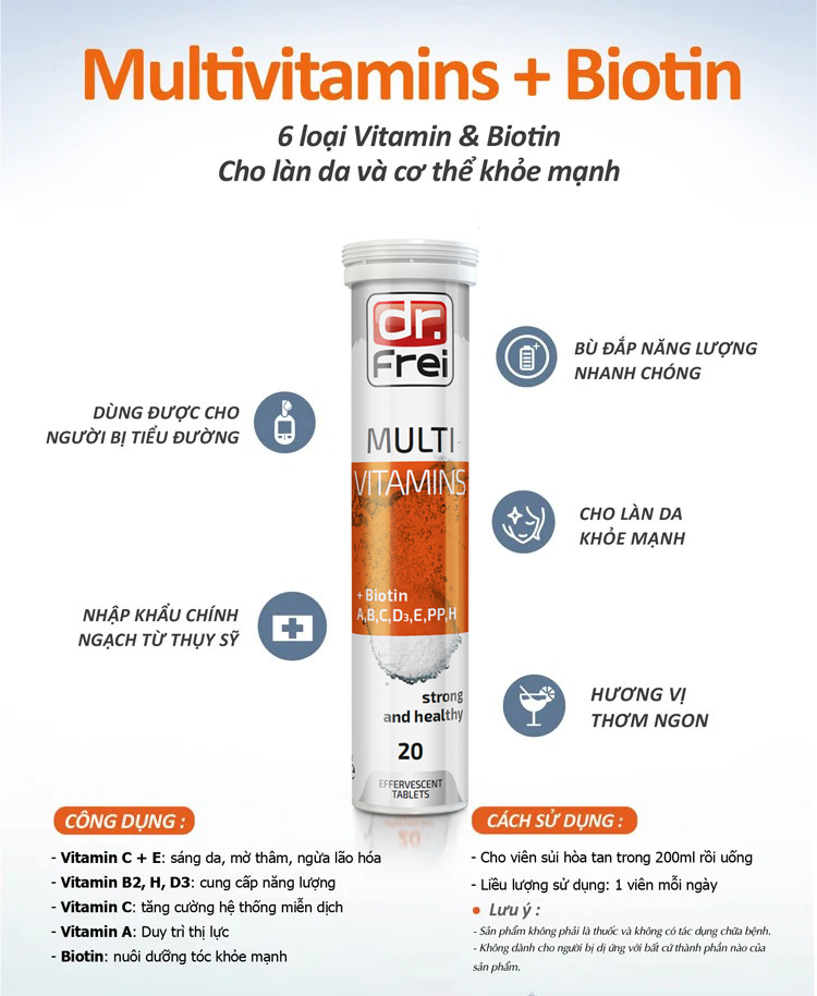 dr.frie biotin multivitamins