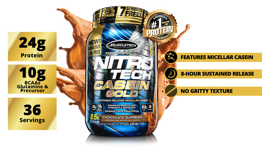 PROTEIN NITRO-TECH CASEIN GOLD