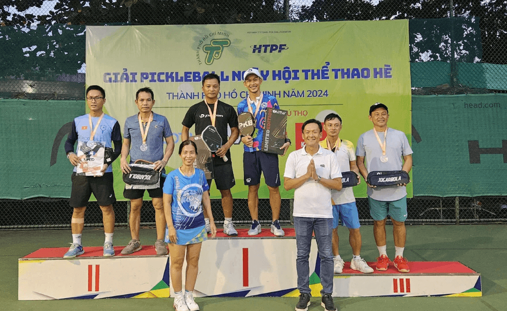 Các giải đấu Pickleball hàng đầu tại Việt Nam 2025