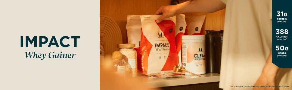 Sữa tăng cân Myprotein Impact Whey Gainer 2.5kg