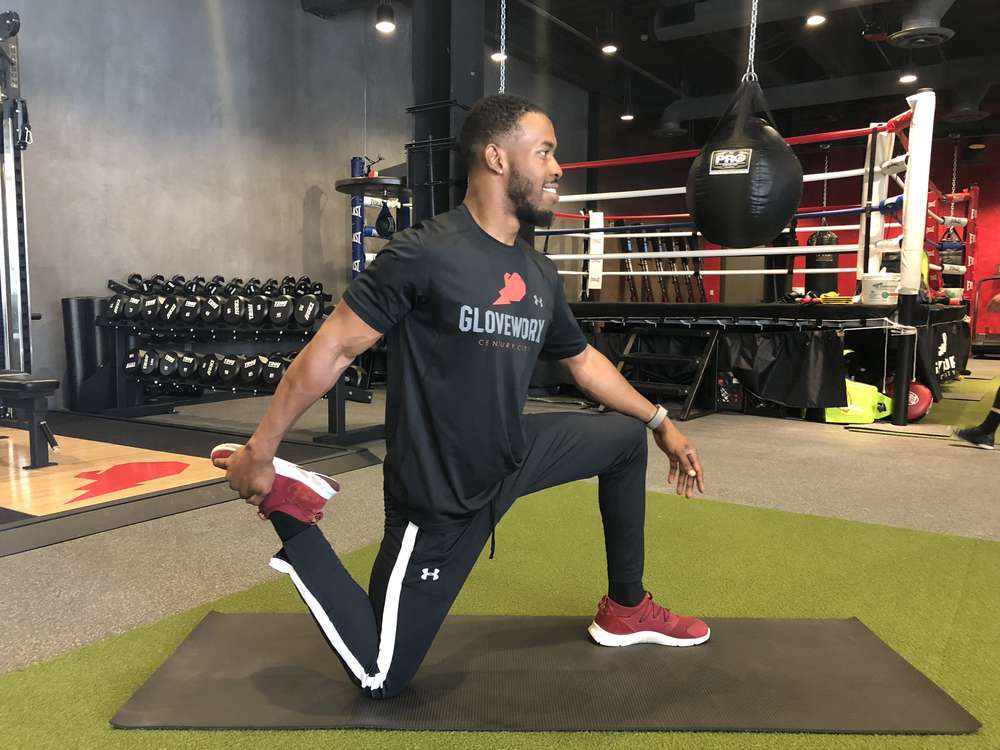 Kneeling Quad Stretch