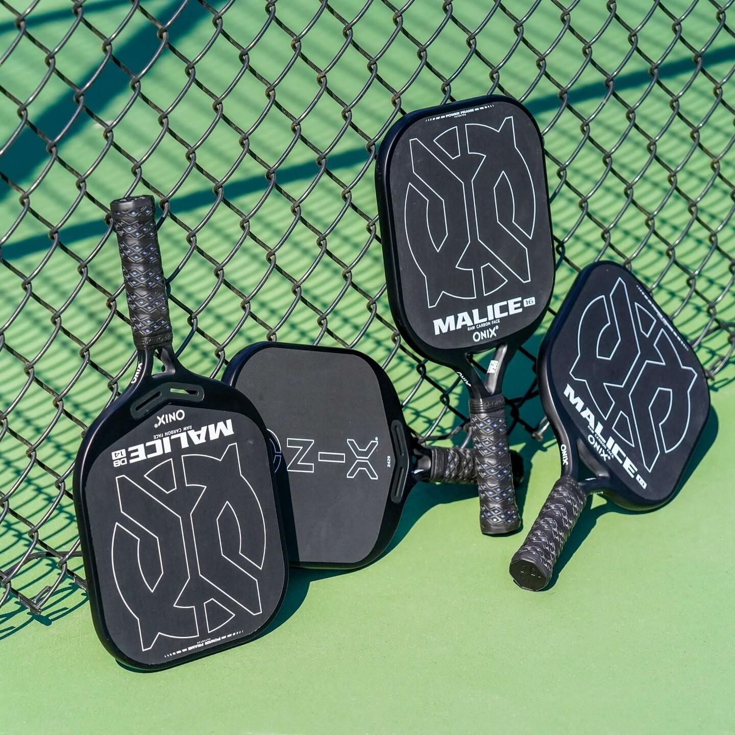 Vợt Pickleball, MALICE OPEN THROAT Raw Carbon