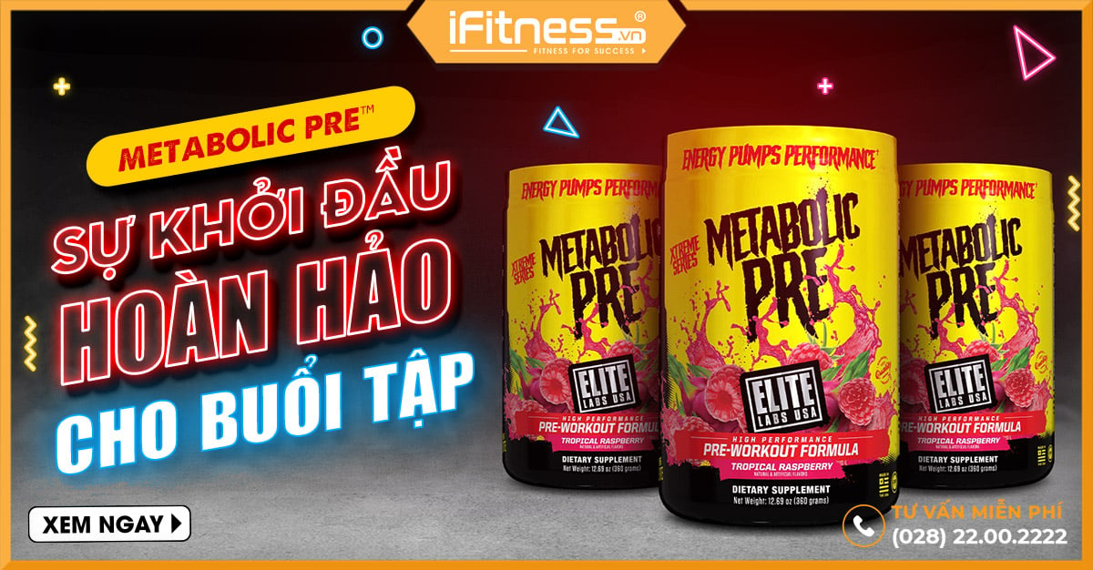 Metabolic Pre-workout Tropical Rasberry 360g
