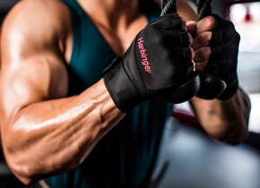Harbinger Training Grip Wristwrap grip