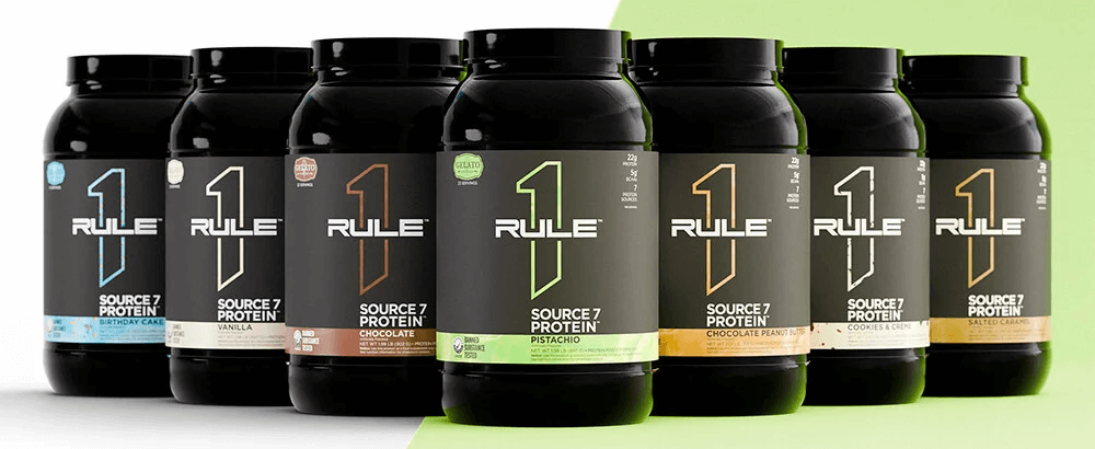 Sữa Tăng Cơ Giảm Mỡ Rule One Protein R1 Source7 Protein Vanilla 4.98 lbs