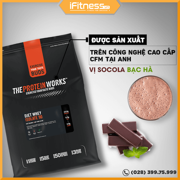 review toi vi the protein works diet whey isolate 90